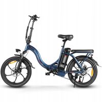 Samebike CY20 vélo électrique 36V 12AH 32km-h 350W roue 20" vélo électrique pliant BLEU