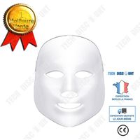TD®  Électrique 7 couleur LED masque de soins de beauté du visage LED thérapie photonique Machine de Massage du visage rajeunissem