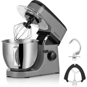 Robot Pétrisseur Zeegma Planeet MIX 1800W - Bol 5L Inox, 8 Vitesses, Écran Tactile | Parfait Pour Pâtes, Pizzas Et Pâtisseries