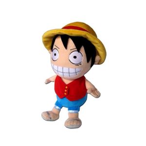 PELUCHE Peluche One Piece - Sakami Merchandise - Luffy 32 cm - Licence - Adulte - Mixte - 32 cm