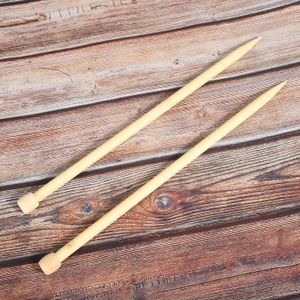 Aiguilles à Tricoter en Bambou 33 cm/35 cm - Qualité Durable pour Vos  Projets Créatifs