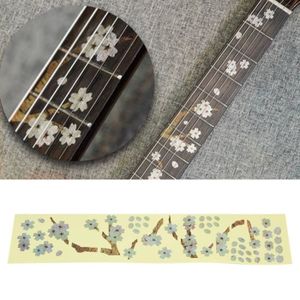 LIOOBO 400pcs marqueurs de frette inlay autocollants stickers pour guitare ukulélé basse 