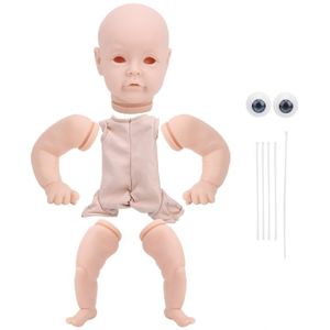 POUPÉE Kits de poupée Reborn, cadeau d'anniversaire réduire la résistance accompagnant la croissance poupée reborn durable non peinte,