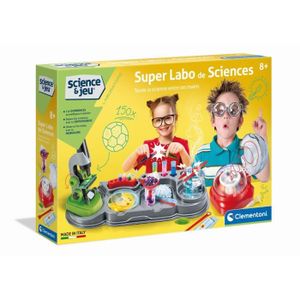 EXPÉRIENCE SCIENTIFIQUE CLEMENTONI Science & Jeu éducatif - Super Labo de EXPÉRIENCE SCIENTIFIQUE CLEMENTONI Science & Jeu éducatif - Super Labo de
