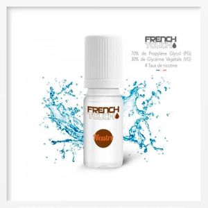 E-LIQUIDE FRENCH TOUCH - NEUTRE 10ML EN 6MG DE NICOTINE - Cdiscount Au quotidien E-LIQUIDE FRENCH TOUCH - NEUTRE 10ML EN 6MG DE NICOTINE - Cdiscount Au quotidien