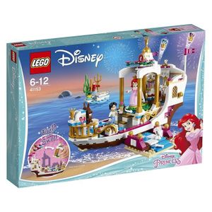 ASSEMBLAGE CONSTRUCTION LEGO® Disney Princess™ - Mariage sur le navire royal d'Ariel - Jeu de Construction - 380 Pièces