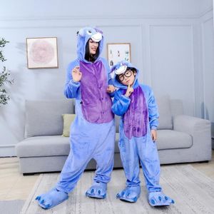 Combinaison de nuit pour enfants Pyjama animal licorne Costume de dessin animé Carnaval Unisexe