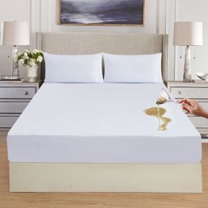Nuit des Vosges 2090918 C/éline Prot/ège Matelas Imperm/éable Sp/écial Banquette Coton Blanc 130 x 190 cm