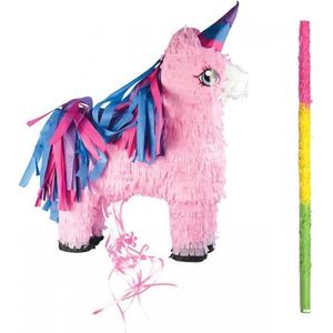 Piñata ScrapCooking Party - Piñata Licorne + bâton