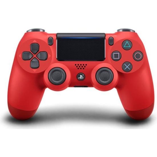 Manette PS4 DualShock 4.0 V2 Rouge/Magma Red - PlayStation Officiel
