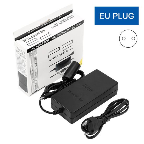 WICAREYO Adaptateur Secteur Pour PlayStation 2 Slim (modèle 70000) – Alimentation Stable