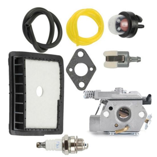 Carburateur + Filtre à Air Complet Pour Tronçonneuse Echo CS-300 CS-301 CS-305 CS-340 CS-3000 CS-3400 – Compatible Walbro WT-589 A021000232 A021000231