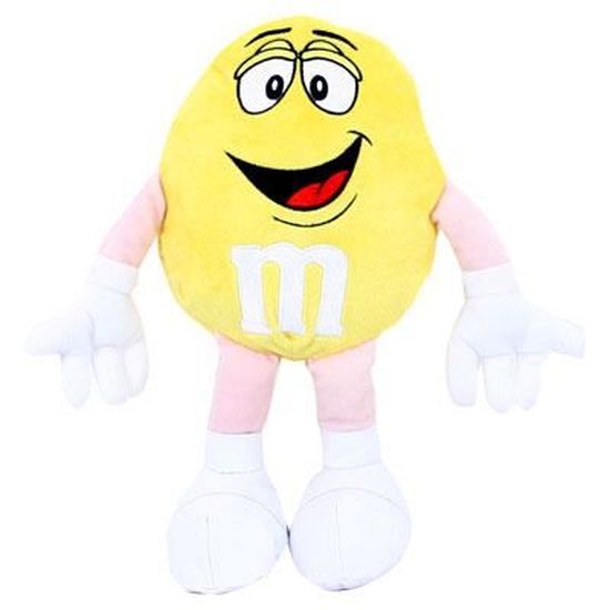 Grande Peluche M\u0026M's Jaune [Peluche M\u0026M's] - Achat / Vente barres  chocolatées Grande Peluche M\u0026M's Jaune - Cdiscount