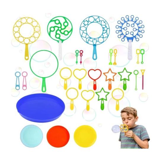 Baguettes à Bulles Géantes - Lot De 10 - Jouet De Savon Pour Enfants - Activité Extérieur - Mariage, Plage, Parc