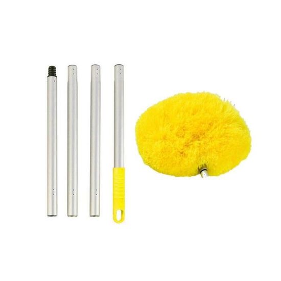 Plumeau Télescopique Ultra-plat KIMEO – Flexible, Lavable, Pour Les Recoins Et Surfaces Difficiles
