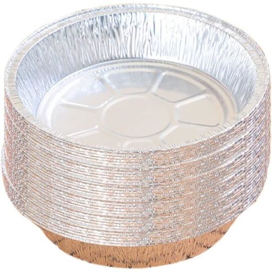 Moule à Gâteau Rond Creux En Aluminium Antiadhésif - Tailles 10.2cm, 15.2cm, 20.3cm - Épaisseur 0.8mm
