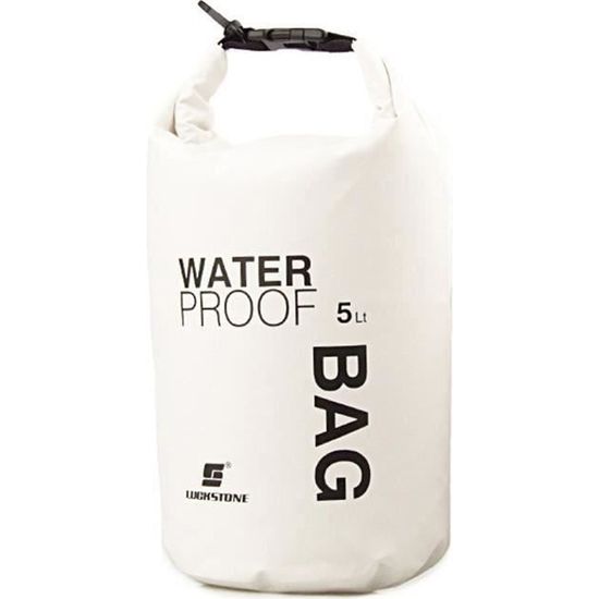 Sac tanche de stockage de sac 5L pour Canoe Kayak Rafting