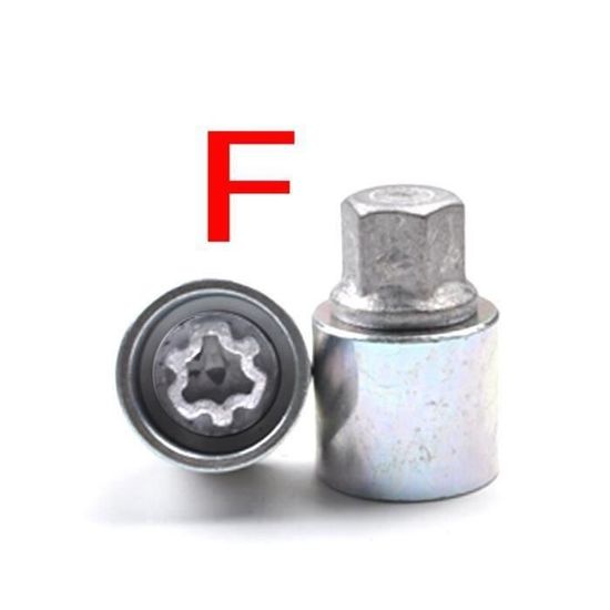 Lot De 10 Cache-écrous De Roue Argentés - Pour Peugeot 307, 308, 408, 206, 207, Citroën C4L, C5