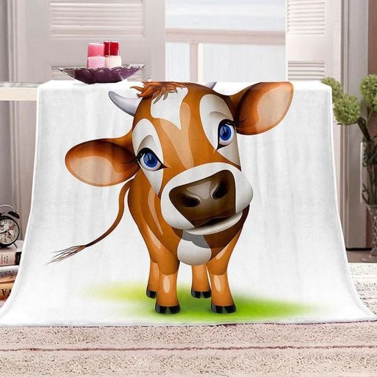 Plaid etnico 100% cotone a pois 120 x 150 cm