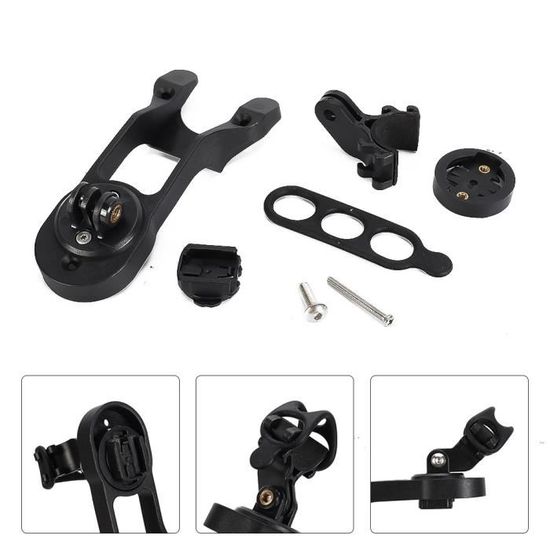 Support D'ordinateur De Vélo Pour Guidon Canyon - Compatible Garmin, Nylon, Noir, Neuf