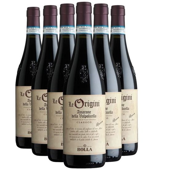 Amarone Della Valpolicella Le Origini Classico Rouge 2018 - Lot de