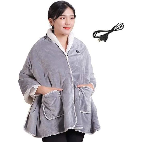 Écharpe Chauffante électrique USB Avec 3 Niveaux De