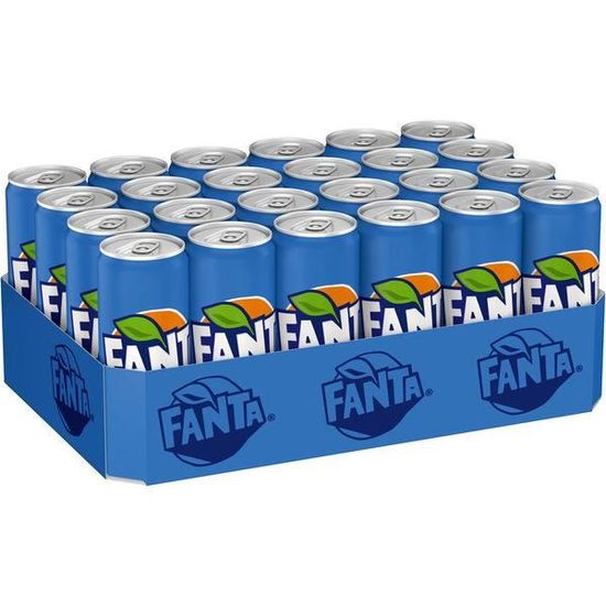 Coca Cola Fanta Citron & Fleur de sureau 24 x 0,33l Cdiscount Au quotidien