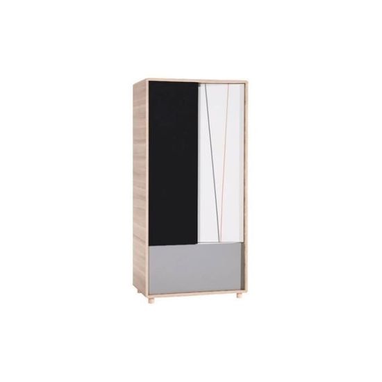 Armoire Enfant 2 Portes Evolve Sans Surmeuble Achat Vente