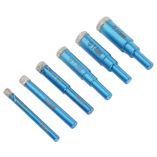 Foret Diamanté Bosch 6 Mm - Pour Percer Carrelage Mural Et Sol, Compatible Perceuse Sans Fil