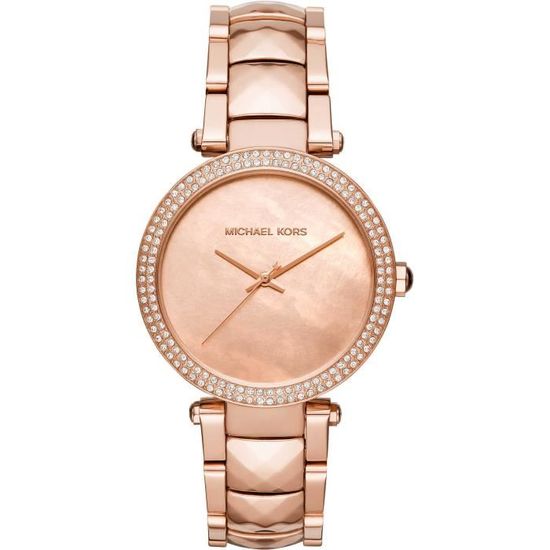 Montre femme outlet michael kors rose
