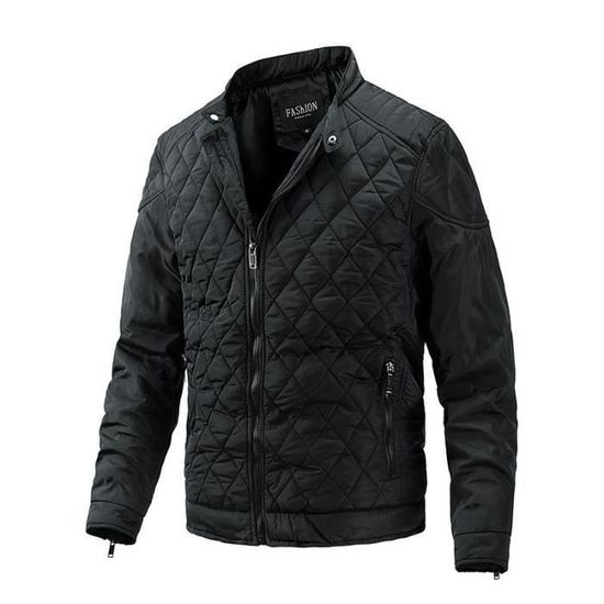 Veste D'hiver Chauffante Geographical Norway Pour Homme - Matelassée, Imperméable, Coupe Mi-longue