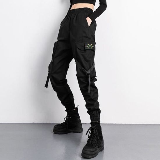 Pantalon Jogging Femme Cargo Taille élastique - Motif Sang Halloween - Déguisement Zombie, Style Décontracté