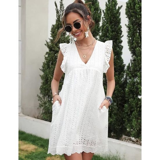 Robe de sales plage mi longue