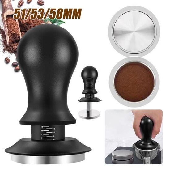 Tamper Café 24mm Acier Inoxydable - Presse Poudre Café Professionnelle