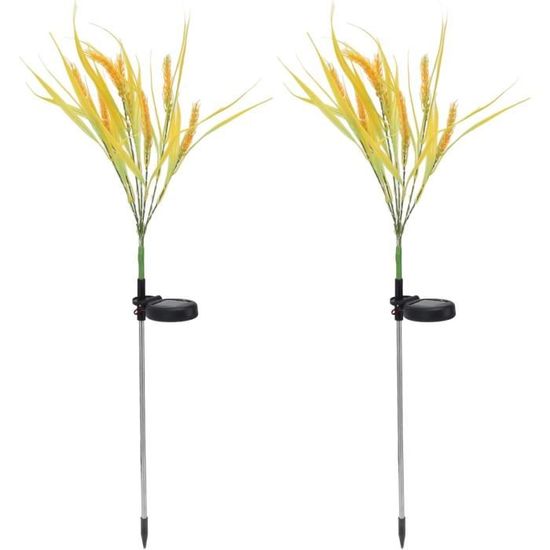 5 éclairages De Noël Solaires En Acrylique - Piquets LED Jardin Avec Motifs (sapin, Père Noël, Renne...) - Pour Extérieur