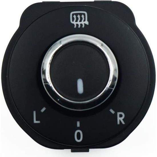 Commutateur de rétroviseur chromé VW - 5K0959565XSH Commutateur de rétroviseur chromé VW - 5K0959565XSH