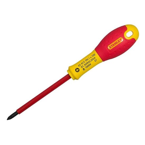 Stanley 0-65-415 FatMax Tournevis isol/é Phillips 1 x 100 mm