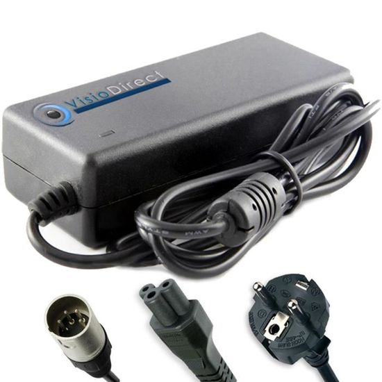 Chargeur Secteur 6V Pour Vélo Elliptique BH Athlon Dual Home – Câble 110 Cm – Prise Française – Remplacement