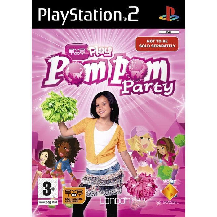 Eye Toy Play Pompom Party Pompoms Fournis Ps2 - vue 2