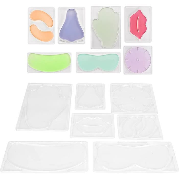 6 Masques Oculaires Transparents De Protection - Avec Corde Réglable, Respirants, Pour Soins Post-opératoires