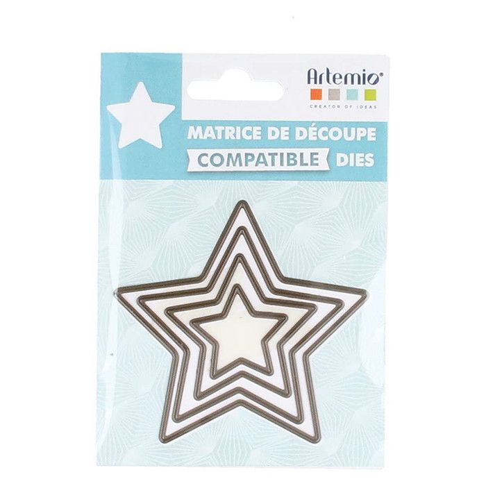 Matrice de découpe (Die) Étoiles Petit - Artémio {couleur}