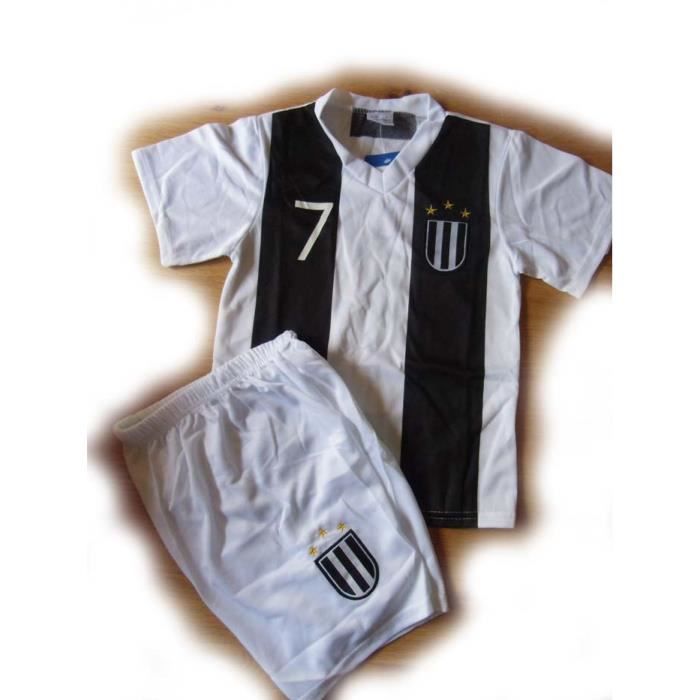 MAILLOT + SHORT JUVENTUS TURIN 10 ANS