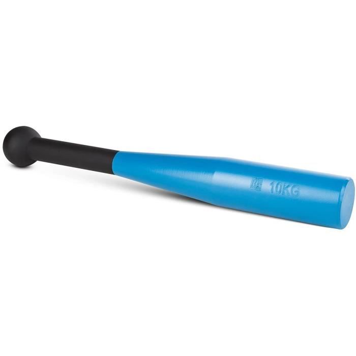 Capital Sports Bludgeon Clubbell Bobines d'inertie de coordination et de musculation Poids (acier, 2 kg, 4 kg, 6 kg, 8 kg, 10 kg310