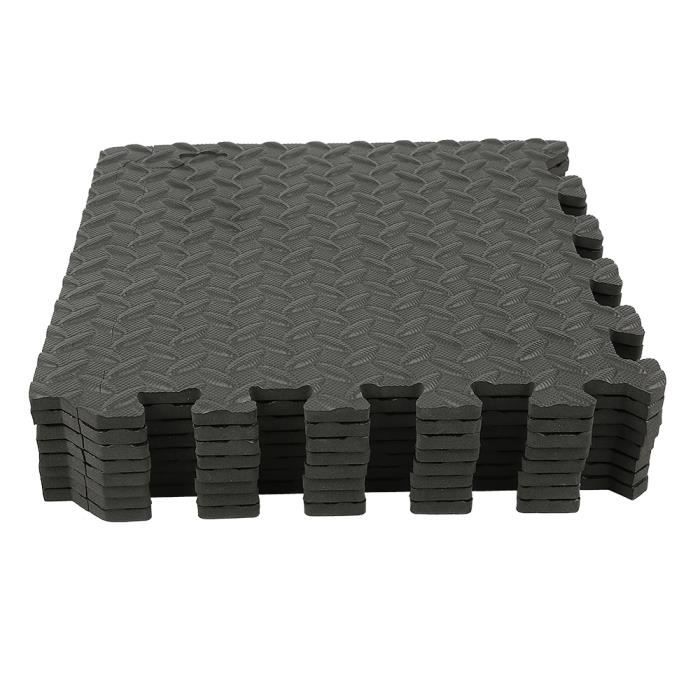 YALURUI - Tapis de Protection de Sol 20 Dalles en Mousse sans BPA + Bordures 30cm x 30cm Tapis de Gymnastique Matelas