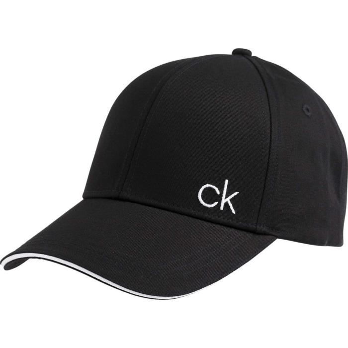 CASQUETTE EDGE CAP BLACK CALVIN KLEIN