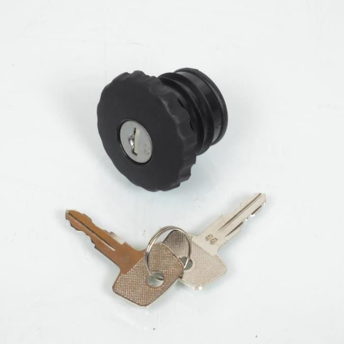 Bouchon de réservoir antivol à clé à enfoncer Ã˜30mm pour mobylette Peugeot 102 GW161 - MFPN : GW161 - Ã˜30mm-217995-1N