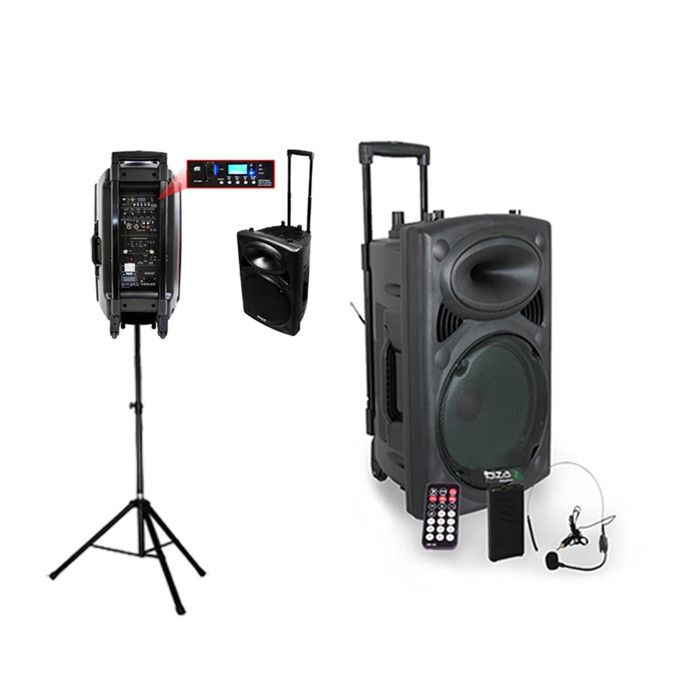 PORT15VHF-BT Système karaoké mobile 800W + PIED
