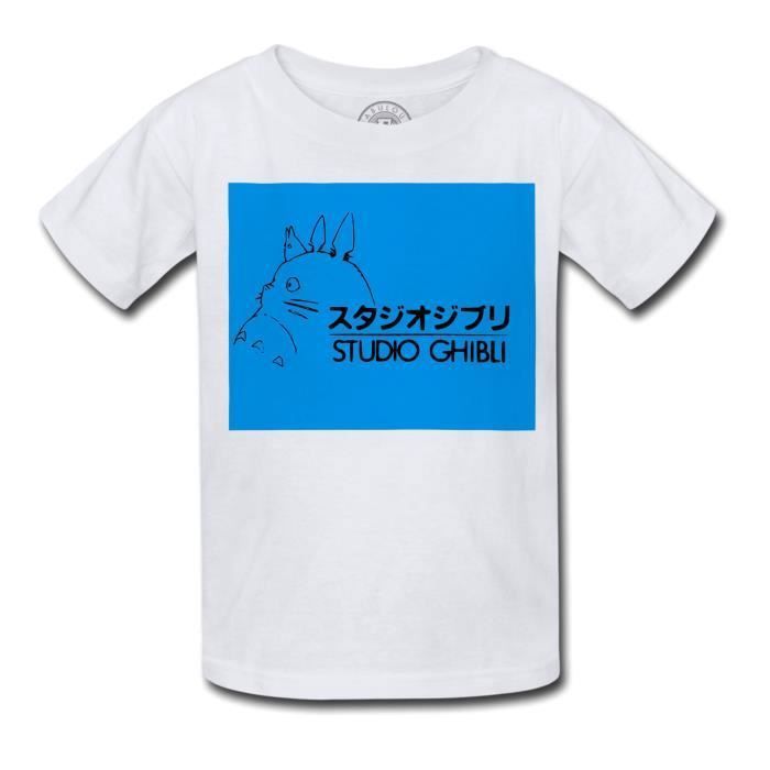 T-shirt Enfant Studio Ghibli Hayao Miyazaki Manga Anime