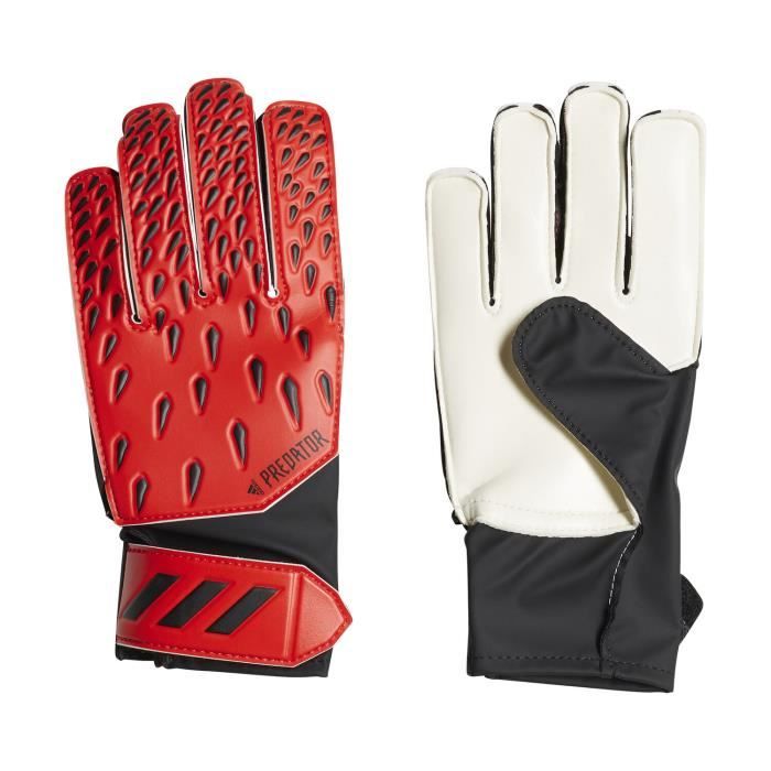 Gants de gardien Adidas Predator Training rouge / noir enfant