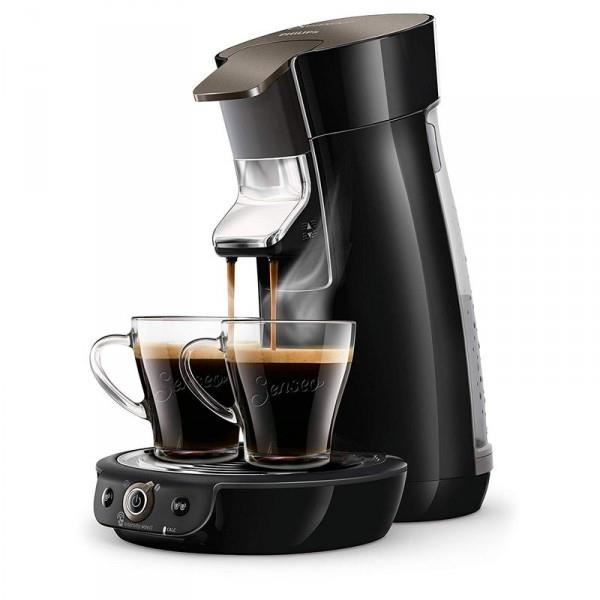 PHILIPS Senseo Viva Duo Select Béluga Foncé HD6564/61 Noir